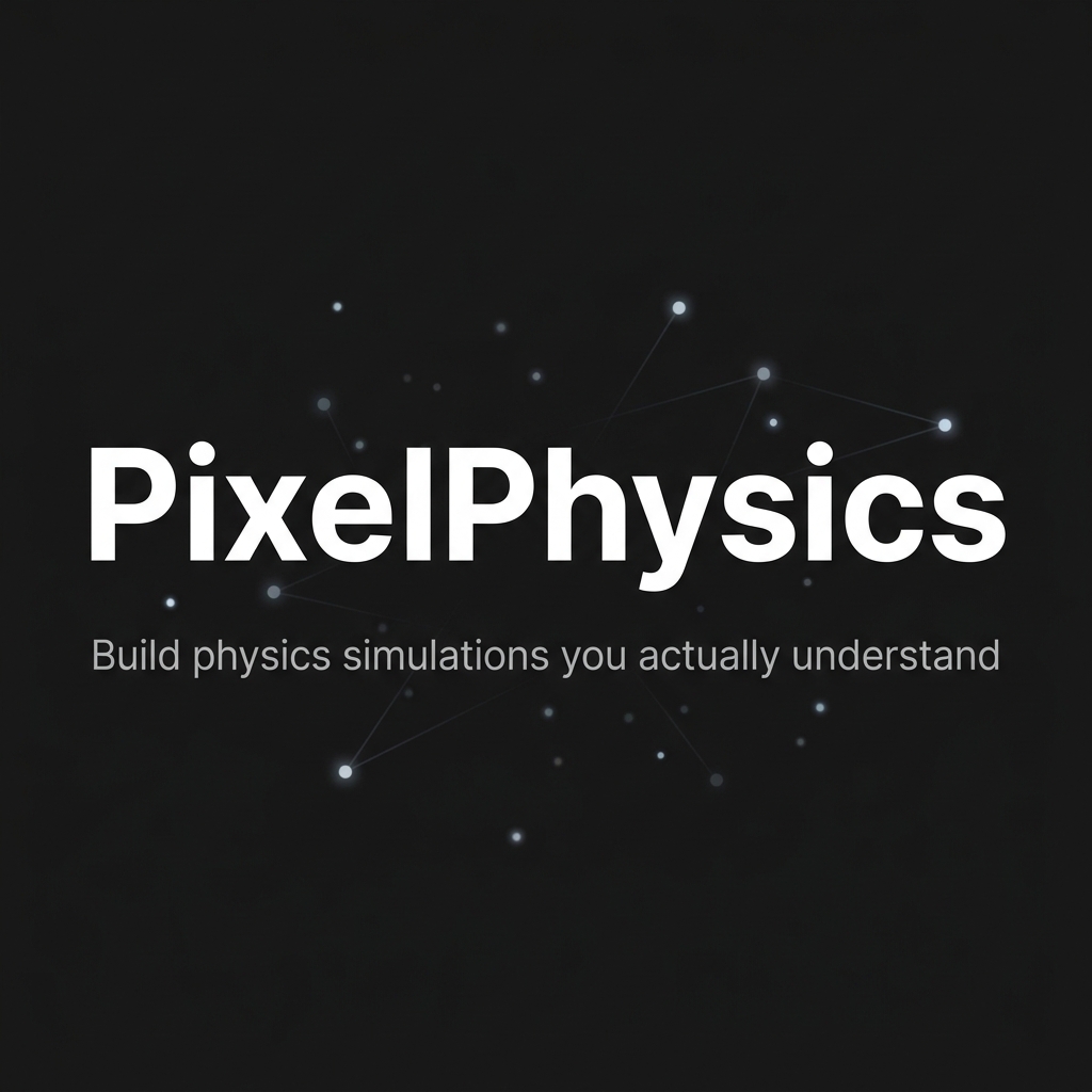 PixelPhysics — Build physics simulations you actually understand